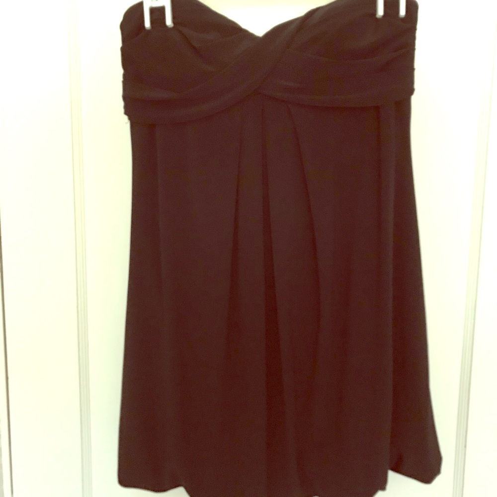 Black Strapless Dress